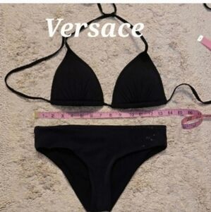 Versace Women's Black Bikini Set